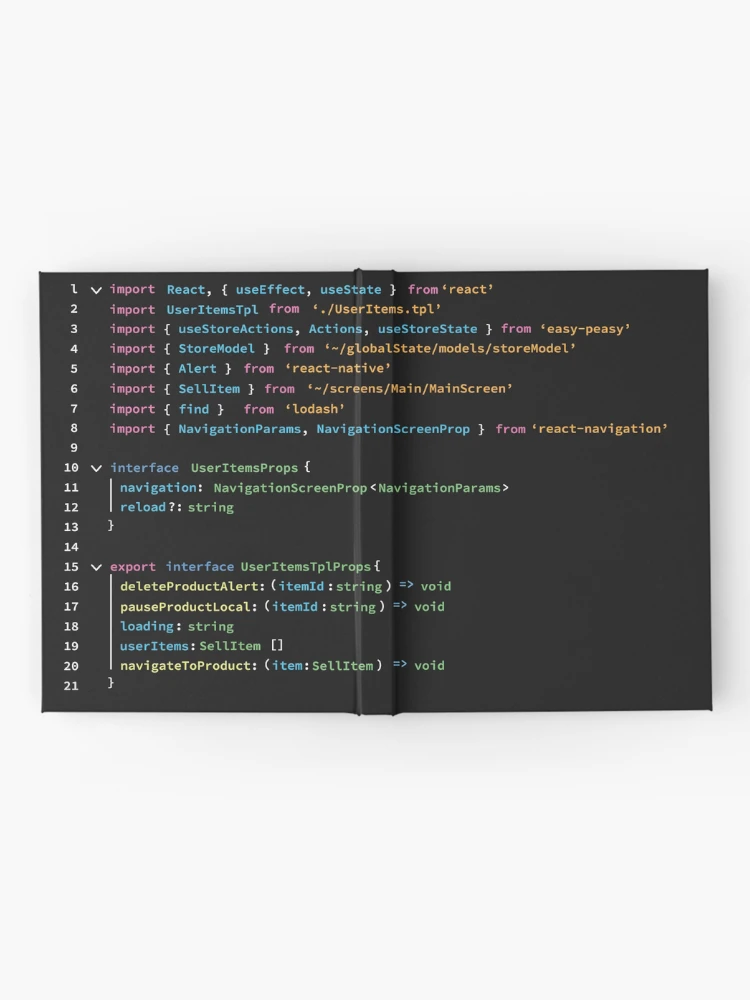 Thumbnail 2 of 3, Journal, JavaScript Code in color designed and sold by CarolinasDsgns.