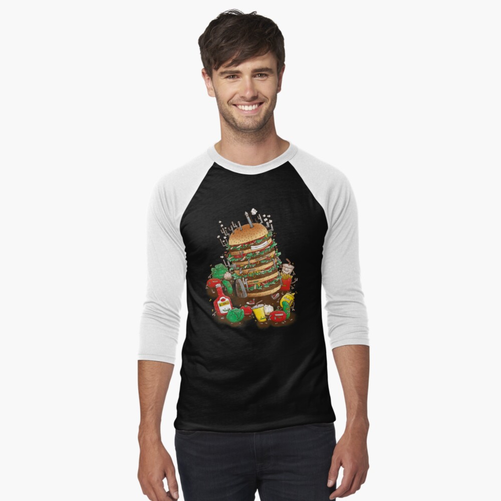 Item preview, Baseball ¾ Sleeve T-Shirt designed and sold by nickv47.