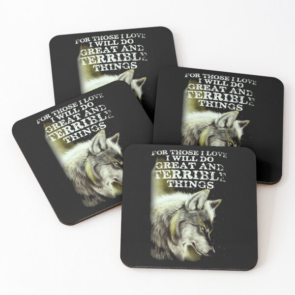 Item preview, For those I love I will do great and terrible things designed and sold by slashrose4ever.