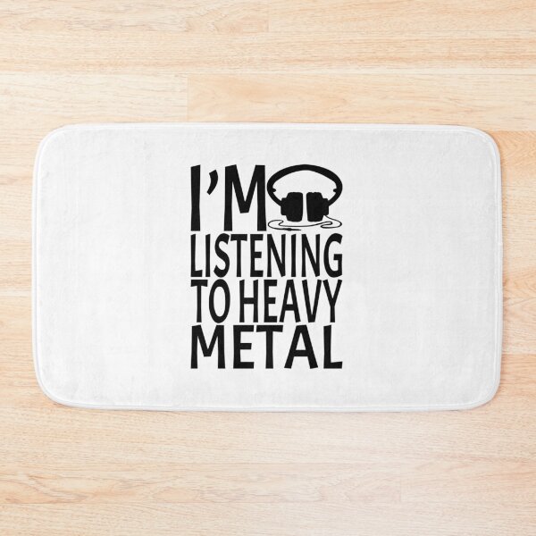 Item preview, Listening To Heavy Metal designed and sold by DanTheNavyMan.