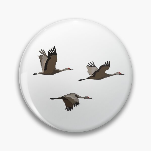 Item preview, Flying Sandhill Cranes designed and sold by stephaniepeters.