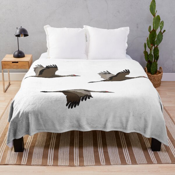 Item preview, Flying Sandhill Cranes designed and sold by stephaniepeters.