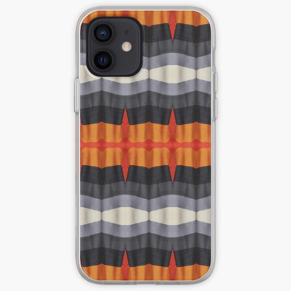 #textile, #design, #pattern, #decoration, art, abstract, illustration, curtain iPhone Soft Case