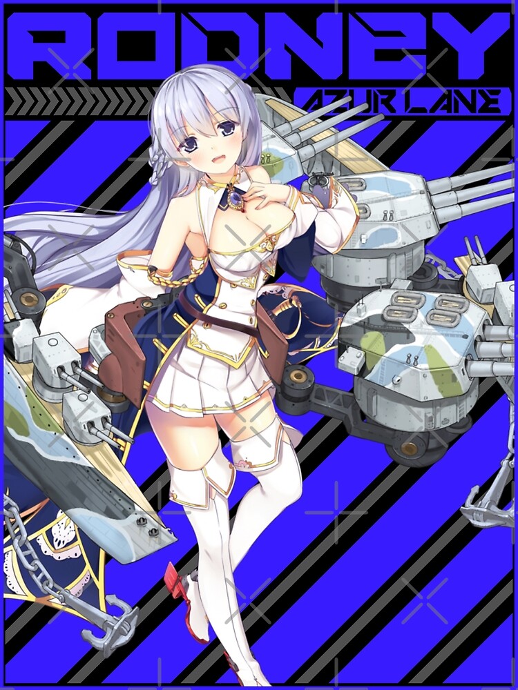 Azur Lane Rodney Poster For Sale By Votrevpx Redbubble