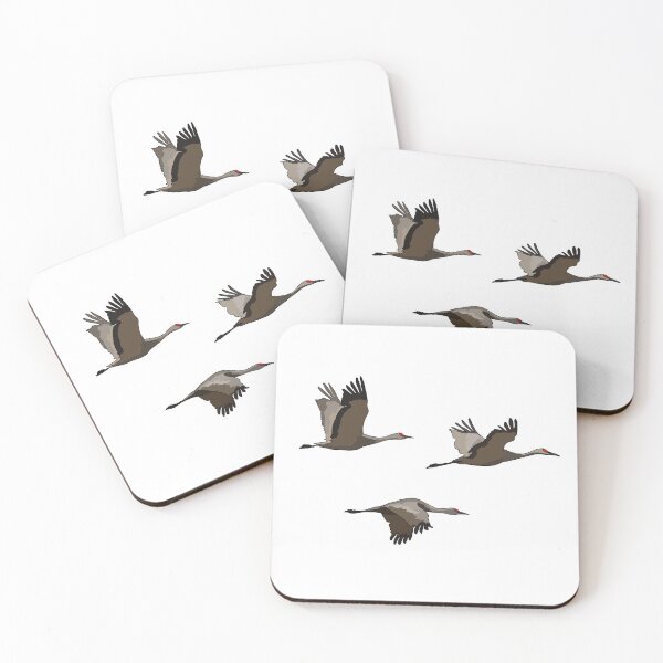 Item preview, Flying Sandhill Cranes designed and sold by stephaniepeters.