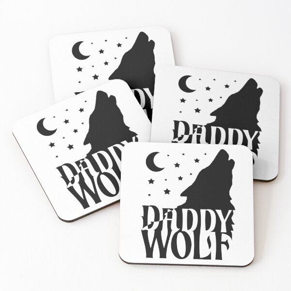 Item preview, Daddy Wolf, Wolf Lover Gift designed and sold by FuntasticDez.