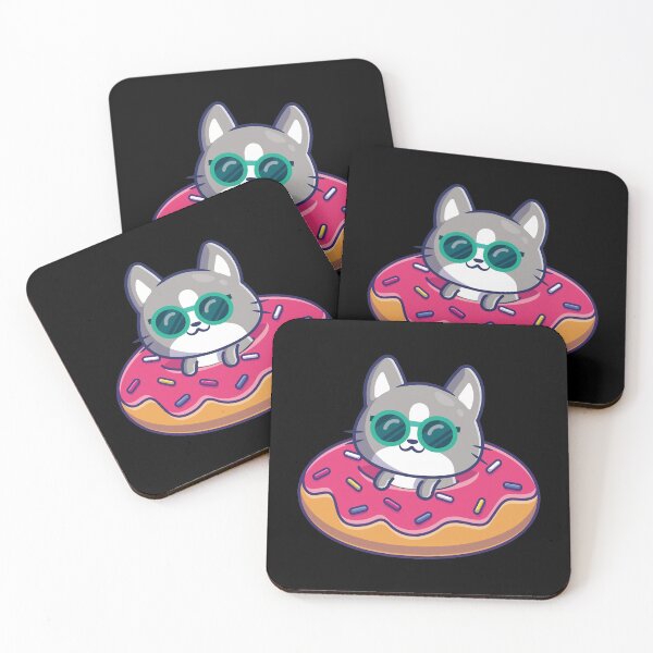 Item preview, Happy Donut Day 2021 Cute cat with doughnut designed and sold by thiag-o.