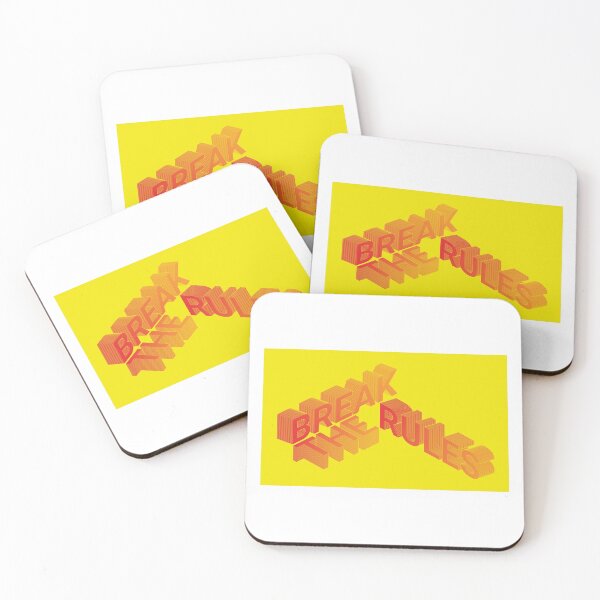 Item preview, Break The Rules Isometric designed and sold by SplashCreative.