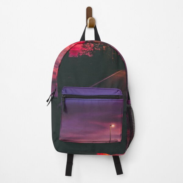 Item preview, Road At Nighttime | Street, Sunset designed and sold by QShore.