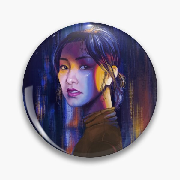 Item preview, Neon Woman Portrait designed and sold by alexkaczmarekk.