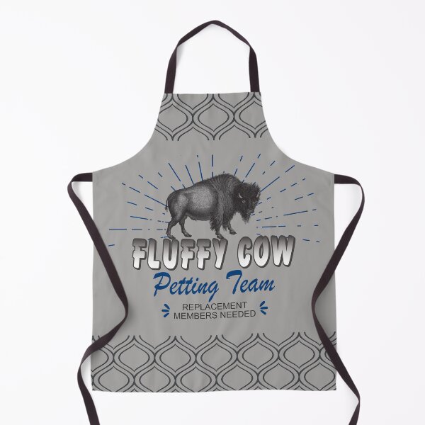 Item preview, Fluffy Cow Petting team - Funny American Bison Buffalo designed and sold by NoBonesLife.
