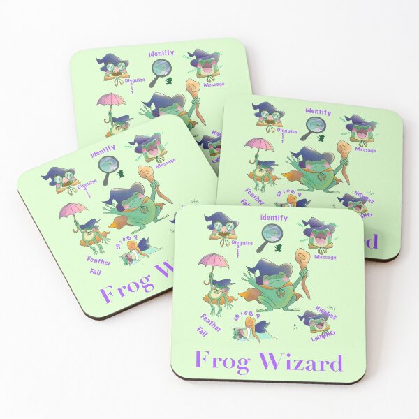 Item preview, Frog Wizard designed and sold by Lilbitbat.