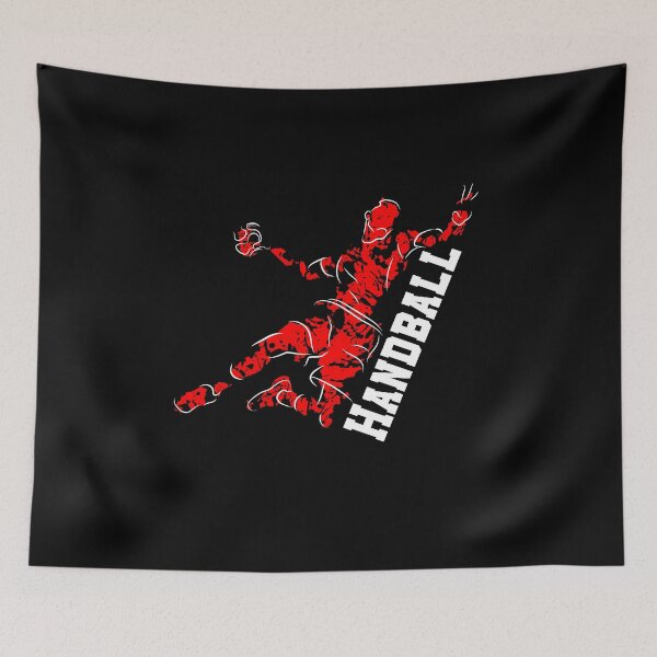 Item preview, Handball Player Circle Runner Back room designed and sold by besTmanuFacture.
