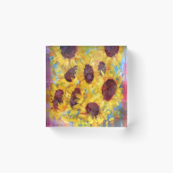 Item preview, 2019_SunFlowers on a Summer day _ Dana Krystle  (5) designed and sold by dana-krystle.