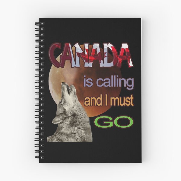 Aperçu de l'œuvre Le Canada appelle et je dois y aller créée et vendue par david parry.