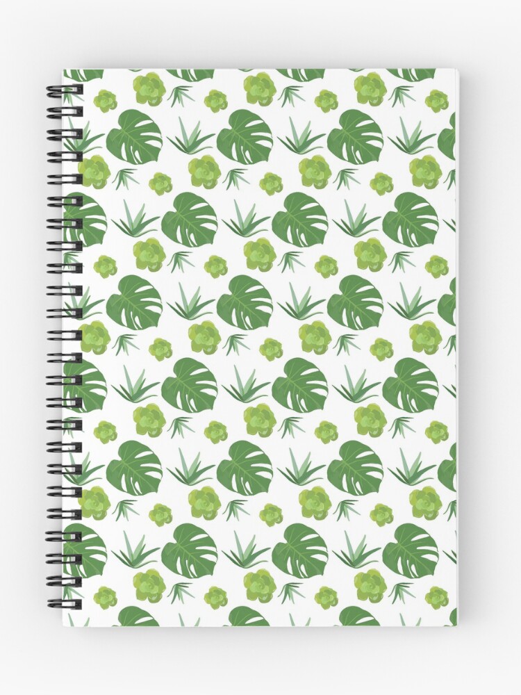 Thumbnail 1 of 3, Journal, Houseplant Pattern designed and sold by JillianFSDesign.