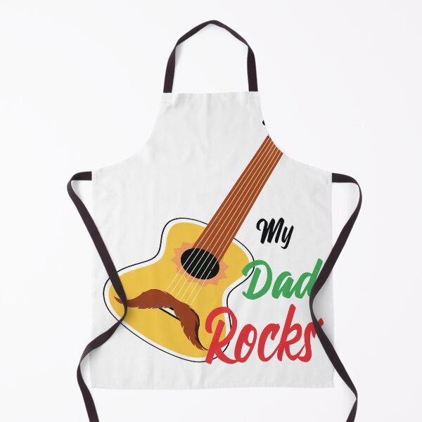 Item preview, My Dad Rocks and guitar design designed and sold by Stickers Designer.