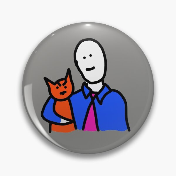 Item preview, Jeff Bezos and his Cat designed and sold by ptaradactyl.