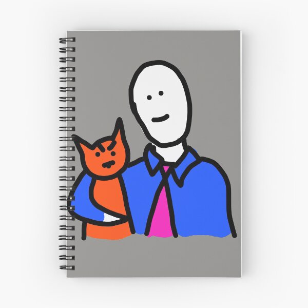 Item preview, Jeff Bezos and his Cat designed and sold by ptaradactyl.