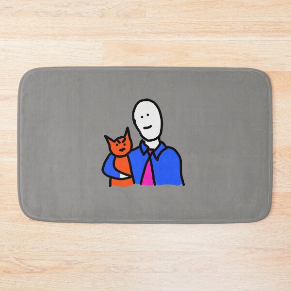 Item preview, Jeff Bezos and his Cat designed and sold by ptaradactyl.