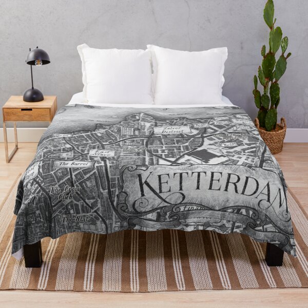 Item preview, Ketterdam (Grayscale) designed and sold by lookinpretty.