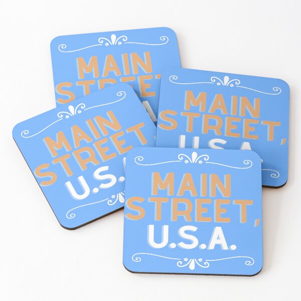 Item preview, "Main Street, EE. UU." designed and sold by Pixie Dust Dreamer.