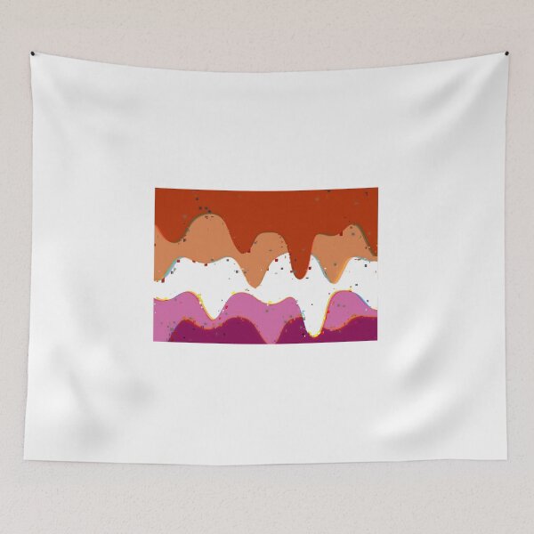 Item preview, Lesbian pride flag aesthetic june designed and sold by freya kelly.