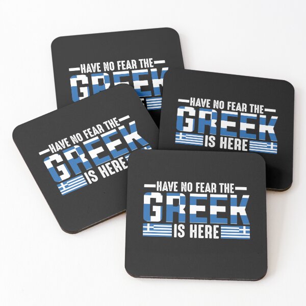 Item preview, Have No Fear The Greek is Here Patriotic Design designed and sold by obedtheartist.