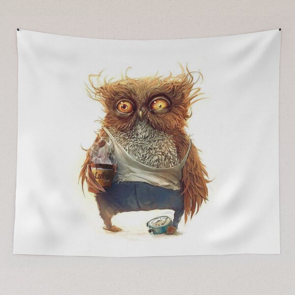Item preview, Sleepy Owl designed and sold by MorningFive.