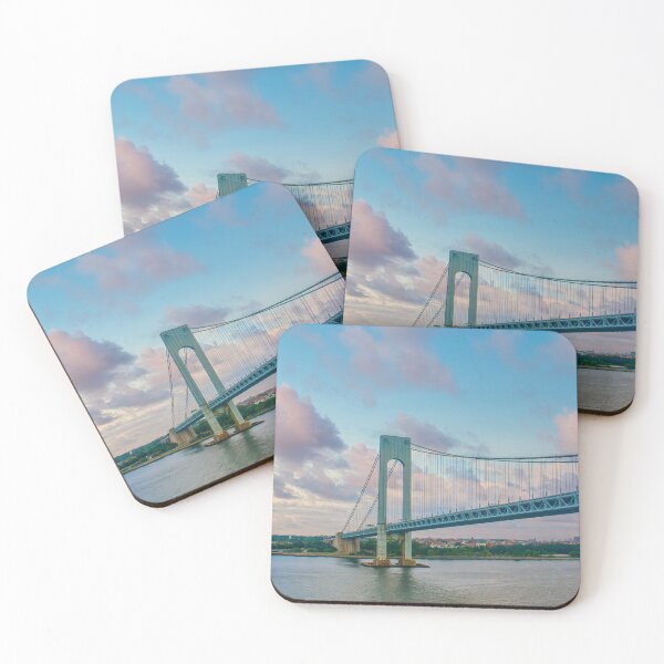 Item preview, Suspension Bridge Under Dusk Skies designed and sold by dbvirago.