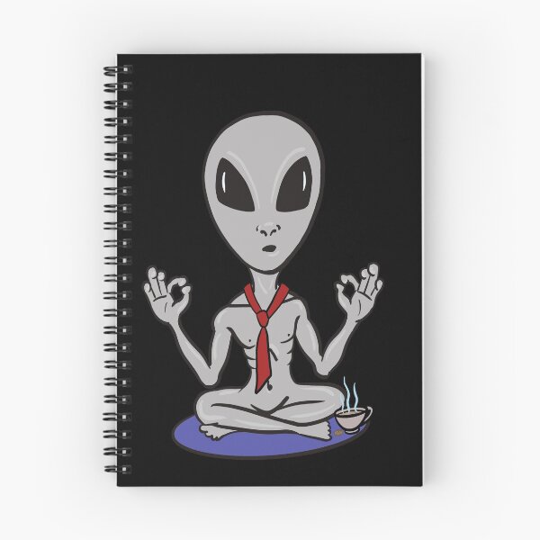 Item preview, Meditating Alien designed and sold by Emma Martinez.