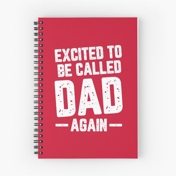 Item preview, Excited To Be Called Dad Again #2 designed and sold by SalahBlt.