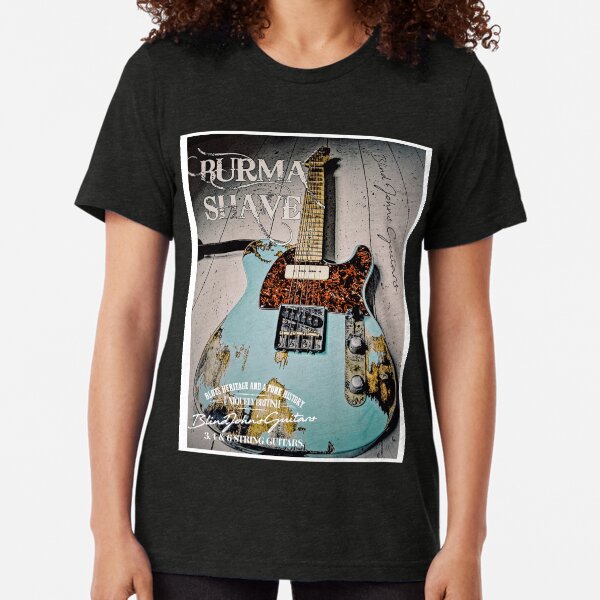 Burma Shave Tri-blend T-Shirt