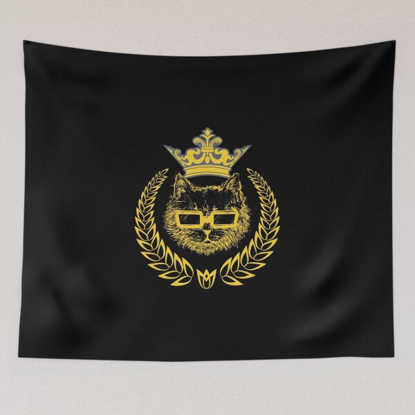 Item preview, Cat Wearing Sunglasses in a Crown Classic T-Shirt designed and sold by Martimad.