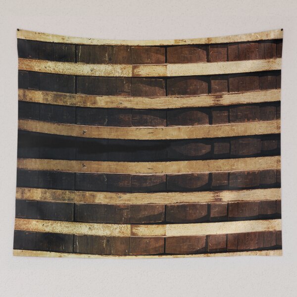 Item preview, Wood and metal. Surface of a huge beer barrel designed and sold by Sara Sanchez PHOTO.