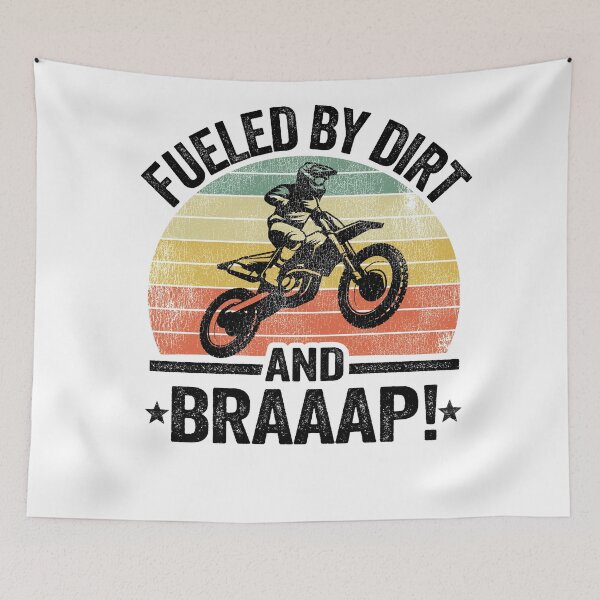Item preview, Fueled By Dirt And Braaap Dirt Bike Funny Motocross designed and sold by Stronzi.