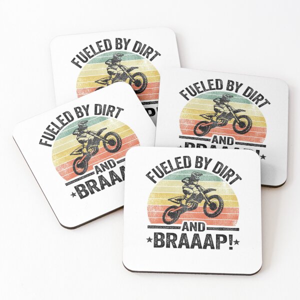 Item preview, Fueled By Dirt And Braaap Dirt Bike Funny Motocross designed and sold by Stronzi.
