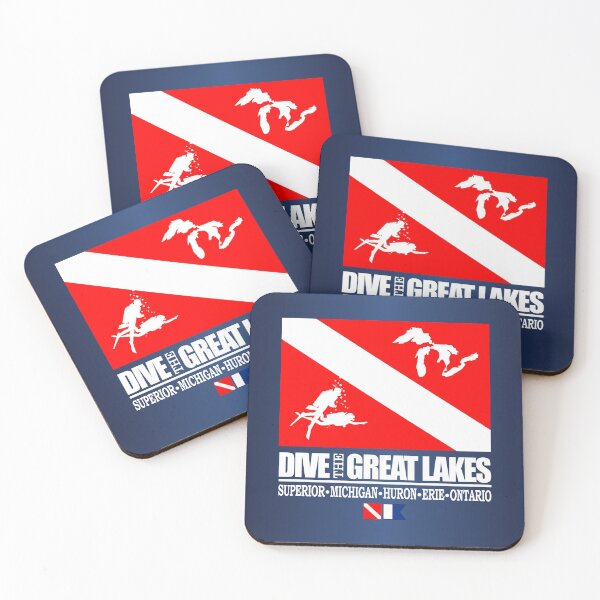 Item preview, Dive the Great Lakes (DF) designed and sold by curranmorgan.