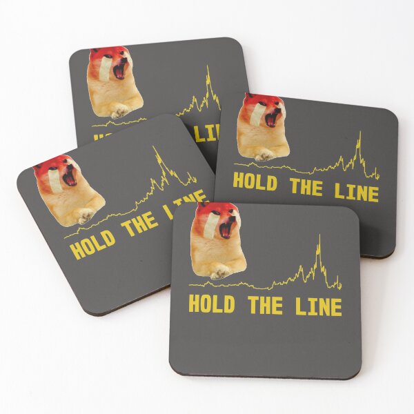 Item preview, Hold The Line, Buy High Sell Low designed and sold by QualityMemage.