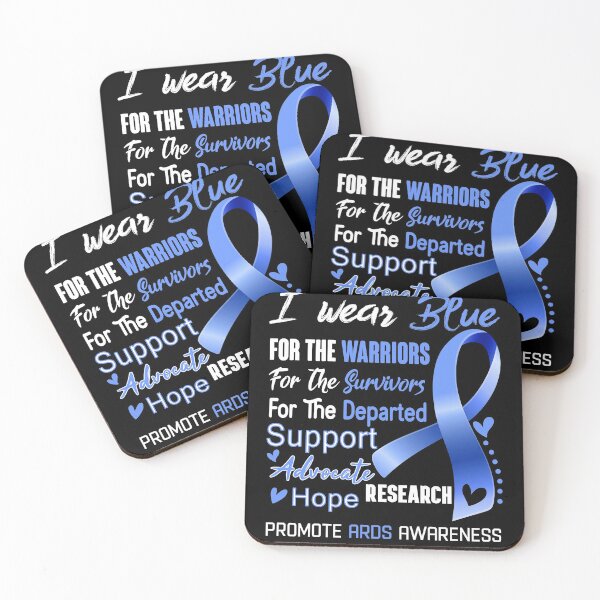 Item preview, I Wear Blue For The Warriors Promote ARDS Awareness designed and sold by hvoid41.