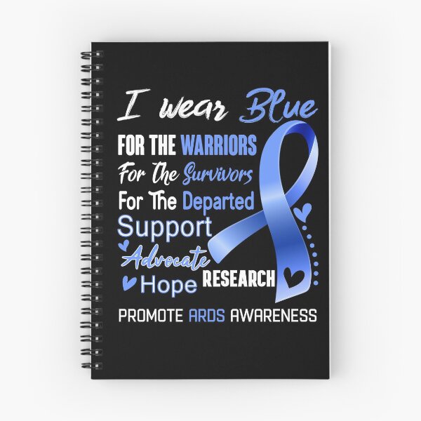 Item preview, I Wear Blue For The Warriors Promote ARDS Awareness designed and sold by hvoid41.