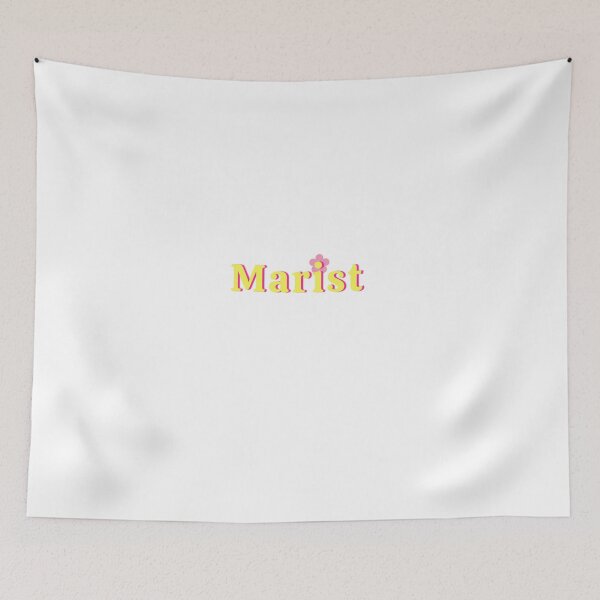 Item preview, Marist Retro Yellow and Pink Daisy Logo designed and sold by katiemarielle.