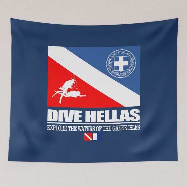 Item preview, Dive Greece (DF) designed and sold by curranmorgan.