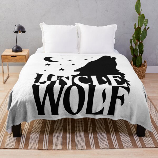 Item preview, Uncle Wolf, Wolf Lover Gift designed and sold by FuntasticDez.