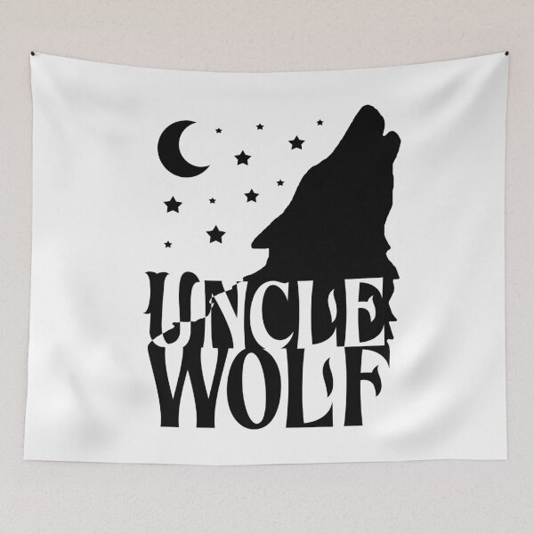 Item preview, Uncle Wolf, Wolf Lover Gift designed and sold by FuntasticDez.