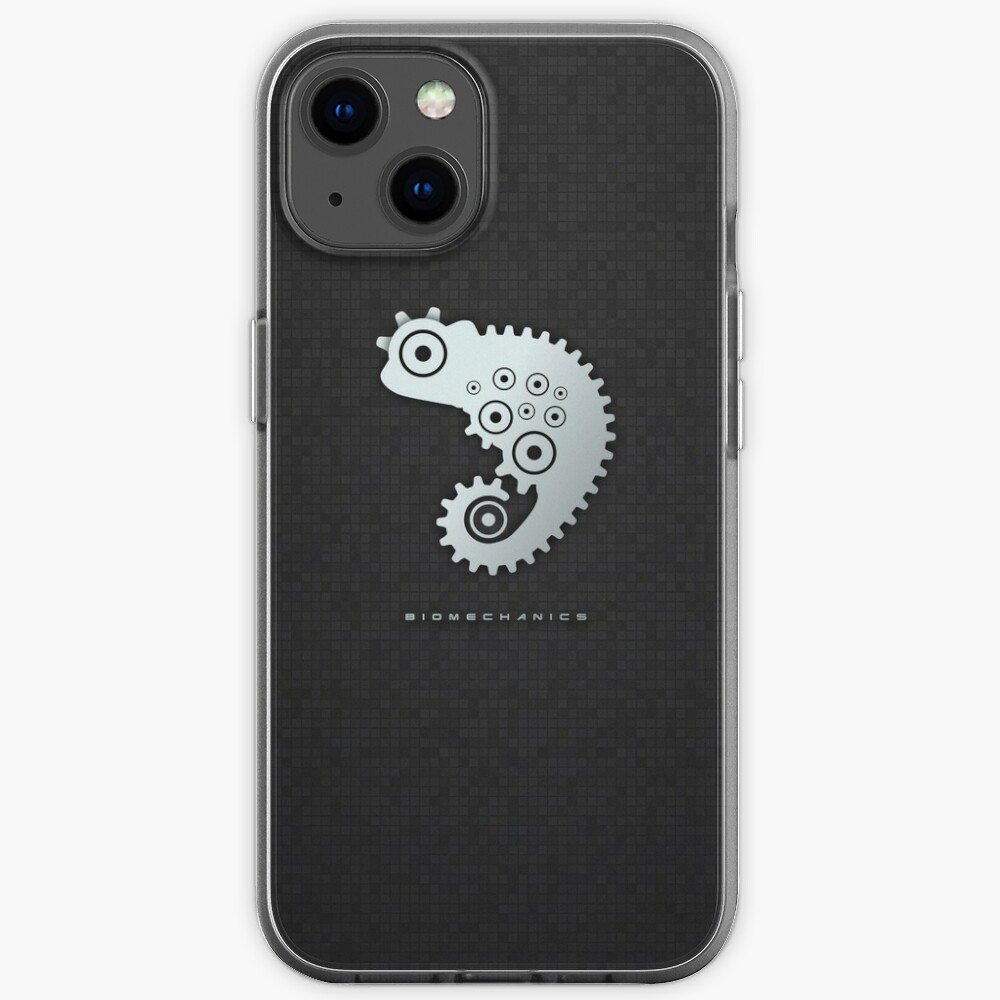Biomechanics - Chameleon - Silver iPhone Case