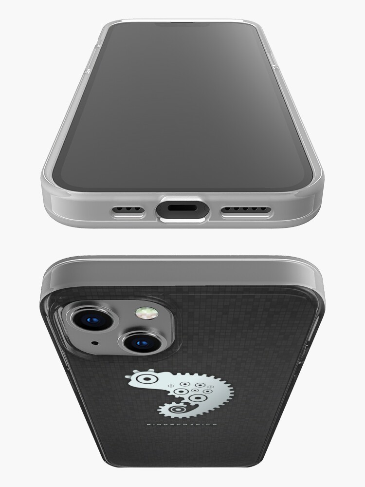Alternate view of Biomechanics - Chameleon - Silver iPhone Case