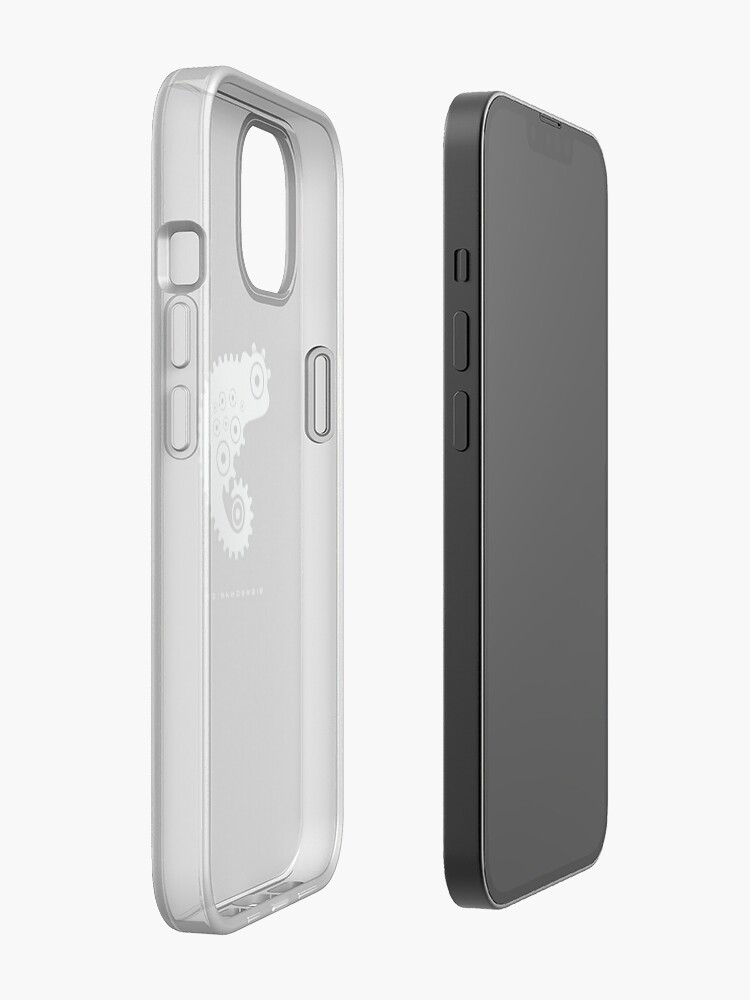 Alternate view of Biomechanics - Chameleon - Silver iPhone Case