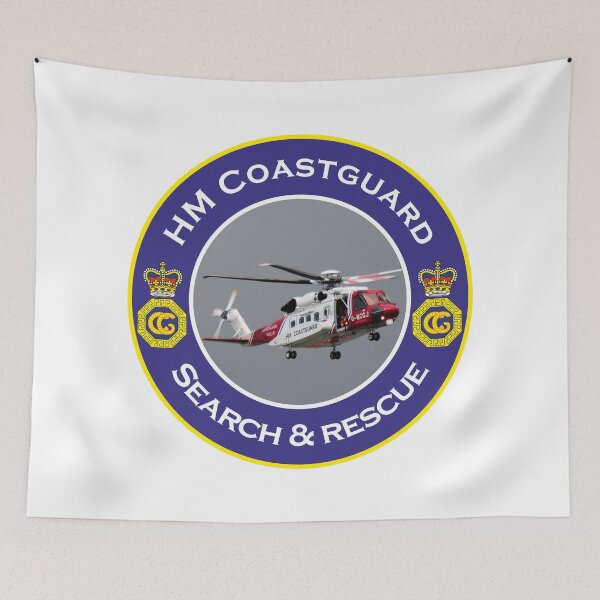 Item preview, HM Coastguard Search and Rescue Helicopter designed and sold by ajtechdesigns.
