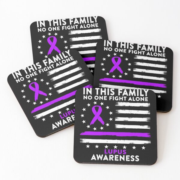 Item preview, In This Family No One Fights Lupus Alone American Betsy Ross Flag designed and sold by deputylove.